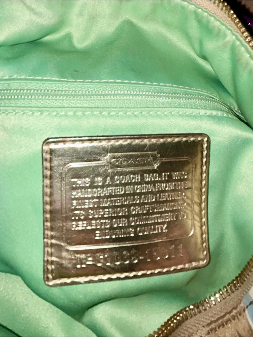 Coach Poppy Pop C Applique Jazzy Hobo Bag . Y2K
